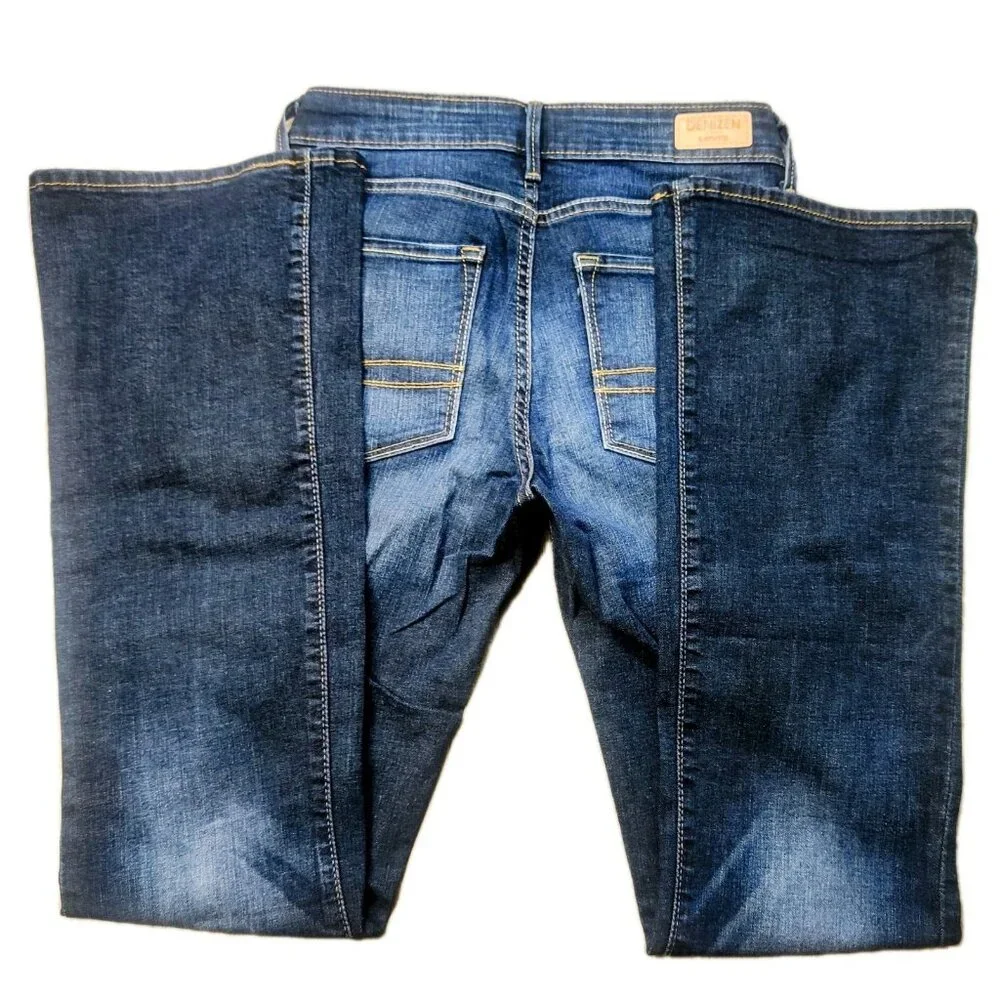 Denizen from Levi’s Modern Boot Cut Jeans Women’s W26 L32 Dark Wash Stretch... - Picture 2 of 11